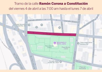 Cierran la Vicente Guerrero desde hoy y hasta el próximo lunes